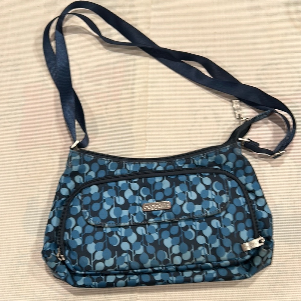 Baggallini Multi Blue X Body Bag